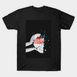 Skulls and Flowers T-Shirt